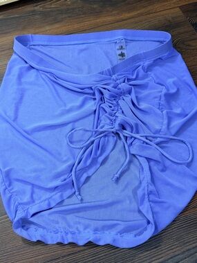 TiniBikini Periwinkle Blue Women’s Swim Sarong Medium